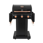 Kenmore 3 Burner Pedestal Gas Grill - Black/Copper-Total Cooking Surface: 512 square inches.
