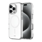 AXS ULTRA CLEAR Magnetic Drop-tested Case for Apple iPhone 16 Pro - Clear-Anti-UV material offers a crystal clear design