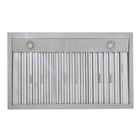 KUCHT KRH3615-R 36" 900 CFM Wall Mounted Range Hood - Stainless Steel/Red-7