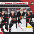 DateWorks 2026 16-Month Wall Calendar - 12" x 12" - Ottawa Senators - Bilingual-12.00" x 12.00"