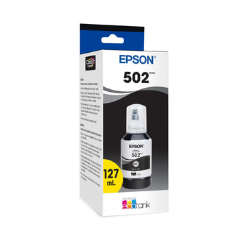 Epson T502 Ink Bottle - High Capacity - Black | staples.ca