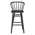 Zuo Stenger Barstool - Black - Set of 2-Armrest support