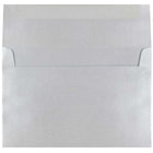 JAM Paper A8 Metallic Invitation Envelopes - 5.5" x 8.125" - Stardream Silver - 25 Pack-Size: A8 (5.5 x 8.125 inches)
