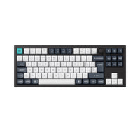 Keychron Q3 Max Knob Version Swappable RGB Backlight - Banana Switch - Black-80% mechanical keyboard for a compact yet ergonomic and precise typing experience