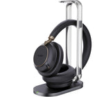 Yealink BH76 Plus Wireless Headset - For Phone & Computer - Microsoft Teams - Black-Microphone number: 5, Acoustic Shield: Yes