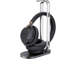 Yealink BH76 Plus Wireless Headset - For Phone & Computer - Microsoft Teams - Black-Microphone number: 5, Acoustic Shield: Yes