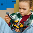 LEGO City Great Vehicles Yellow Backhoe Loader-Discover a toy gem inside a boulder and create stories with fun accessories