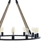 Modway Encircle Chandelier - Brown-Twelve E26 25W Bulbs (Not Included)