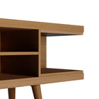 Manhattan Comfort Utopia 70.47" Modern TV Stand - Maple Cream-Includes 3 Center Shelves and 2 Large Open Side Compartments