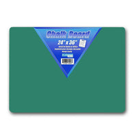 Flipside Chalk Board, Green, 24" x 36", 2 Pack-Green