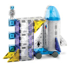 MAGNA-TILES Space 32-Piece Magnetic Construction Set-Great for Gifting: Makes a great gift for space-loving kids ages 3+. 