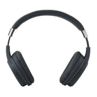 Basic Tech Wireless Over The Ear Foldable Headphones - Charcoal-32 ft. signal range