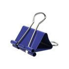 JAM Paper Colourful Binder Clips - Medium - 1 1/4" - Purple - 15 Pack-Binder clips' strong hold keeps stacks of loose paper securely fastened together, without the risk of slipping or falling out