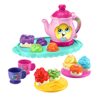 LeapFrog Rainbow Tea for Two-Make tea parties magical with a light-up teapot that introduces colors, numbers and shapes with music