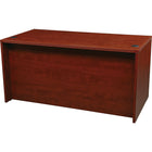 Office Star Napa Collection 60" Desk Shell, Cherry-Features 1” tops and end panels, and 5/8” modesty panels