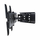 TygerClaw 40" to 100" Heavy Duty Full Motion TV Mount-2mm thick steel with a black powder-coated finish, this bracket is built to last while offering a sleek and modern look