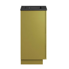 Modway Quantum 18" Bathroom Vanity - Black/Gold-Assembly Required