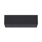 Manhattan Comfort Griffin 62" Modern 4-Door Sideboard - Onyx-9