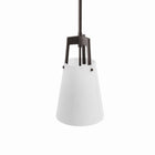 Modway Aspire Pendant Light - White/Bronze-Professional Installation Required