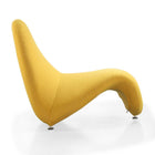 Manhattan Comfort MoMa 32.3" Modern Wool Blend Upholstered Accent Chair - Yellow - 2 Pack-Fully Padded High Density Foam Filled Surface for Complete Comfort