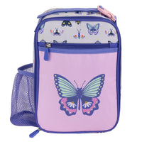 Pep Rally Large Lunch Bag - Sweet Boho-Lunch bag with side pocket for water bottles or additional snacks