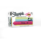 Sharpie Chisel Tip Tank-Style Highlighters - Pink - 12 Pack-Easy gliding for a smooth highlighting experience
