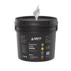 Gritt Commercial Surface Care All-Purpose Cleaning Wipes With Bucket - Fresh Scent - 8" x 6" - 800 Wipes Per Roll-PORTABLE AND REFILLABLE DISPENSER: Our portable dispenser makes it easy to offer guests, staff, or visitors access to all purpose wipes wherever they are needed. Simply pick up and relocate the wipe dispenser or pop off the lid to refill it with our large wipes.