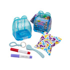 Crayola Scribble Scrubbies Baby Pet Mystery Backpack with Keychain Clip-Customize your pet: use the included washable markers to colour, decorate, and personalize your pet - then wash and repeat for endless creativity