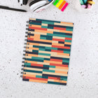 Mead 2027 Small Weekly/ Monthly Planner - 8-1/2" x 6" - Fragment - Bilingual-One month per 2 page spread has open daily blocks, a notes section and past/future month reference calendars