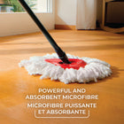 Vileda EasyWring Spin Mop Refill - White - 2 Pack-Safe on all hard surfaces including wood, tile and linoleum