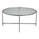 Zuo Vetro Coffee Table - Silver-3 year limited warranty