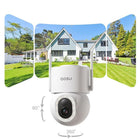 Aosu 5MP Solar Powered Wi-Fi Smart Camera with 400 Lumens Spotlight, Color Night Vision and Auto Tracking - White -Enhanced Visibility: 400 lumens spotlight and color night vision ensure clear monitoring even in complete darkness