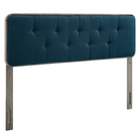 Modway Bridgette Wood Twin Platform Bed with Splayed Legs - Grey Azure-9