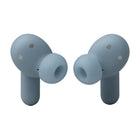 JBL Live Beam 3 True Wireless Noise Cancelling Closed-Stick Earbuds - Blue-Six beamforming microphones reduce wind and noise interference, so your words always come through loud and clear. And you can create your own calling environment with Personal Sound Amplification's customized ambient sound levels. A voice equalizer and voice level optimizer give you full control not only over how you sound to others, but how loud they sound to you