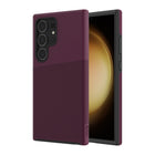 AXS PROTech Plus Dual-Layered Anti-Shock Sleek Case for Samsung Galaxy S24 Ultra - Sangria-Anti-skid grip