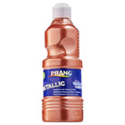 Prang Washable Metallic Tempera Paint - 16 oz. - Assorted Colours - 6 Pack-Ergonomic design with easy pour spout helps prevent messes and spills