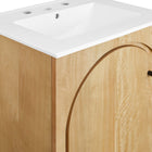Modway Appia 24" Bathroom Vanity - Oak/White-8