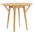 Modway Gallant 36" Dining Table - Oak-Modern Dining Table