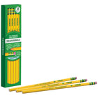 Ticonderoga Wood-Cased Pencils - Extra Soft - #1 B - Yellow - 12 Pack-Exclusive #1 B graphite formula for applications when extra soft graphite is desired