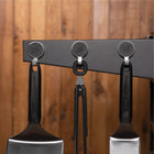Blackstone Grease Gate and Tool Holder Combo-Grease gate prevents food from falling through the Rear Grease while letting extra grease and liquid flow through