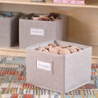 Guidecraft EdQ Essentials 30" 2-Shelf Open Storage - Natural-Assembly required - tools, hardware and instructions included