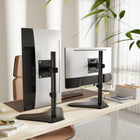 Mount-It! MI-1757 Full Motion Monitor Stand-Universally compatible with VESA patterns of 75x75 and 100x100, accommodating monitors weighing up to 17.6lbs and screen sizes ranging from 13" to 32"