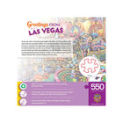 Masterpieces Puzzle Company Greetings From Las Vegas - 550 Piece Jigsaw Puzzle-550 Piece Jigsaw Puzzle