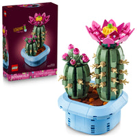 LEGO Botanicals Flowering Cactus-A LEGO cactus decor building set for kids ages 9 and up