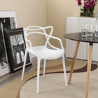 Modway Entangled Dining Armchair - White-PP plastic construction