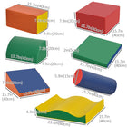 Soozier Soft Play Foam Climbing Blocks 7-Piece Set - Primary Colours-Clean the covers of the soft play set with a wet wipe 