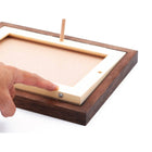 Decent Living Solid Wooden Picture Frame - 6" x 8" - Golden Teak - 2 Pack-9