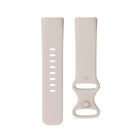 Google Fitbit Charge 6 Fitness Tracker - Porcelain/Silver Aluminum-CMF to match Pixel product portfolio