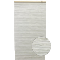 My Home My Living Crepe Paper Hanging Room Divider - 3" W x 6" L - Cream-Measurements:  3' wide x 6' length