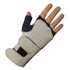 Impacto 703-10 Fingerless Impact Glove W/wrist Support, Large-Anti-impact and anti-vibration glove with wrist support